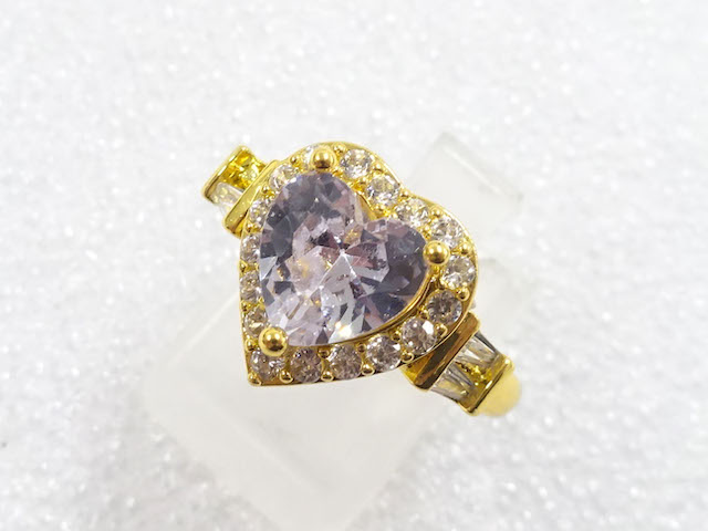 CRYSTAL FASHION RING / JP SIZE 15.5